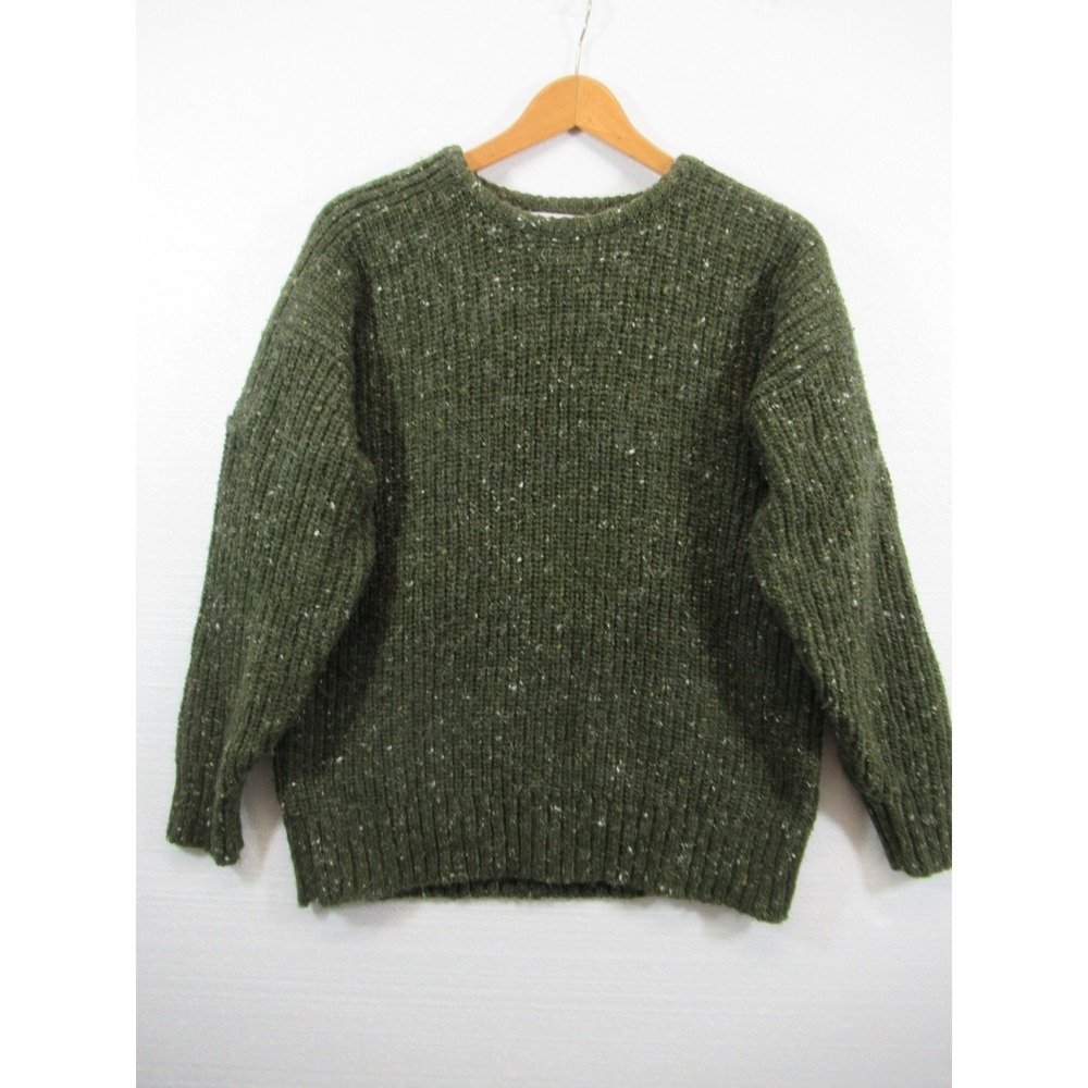 Vintage 90s Compagnie Internationale Express Wool Blend Sweater Women S Green